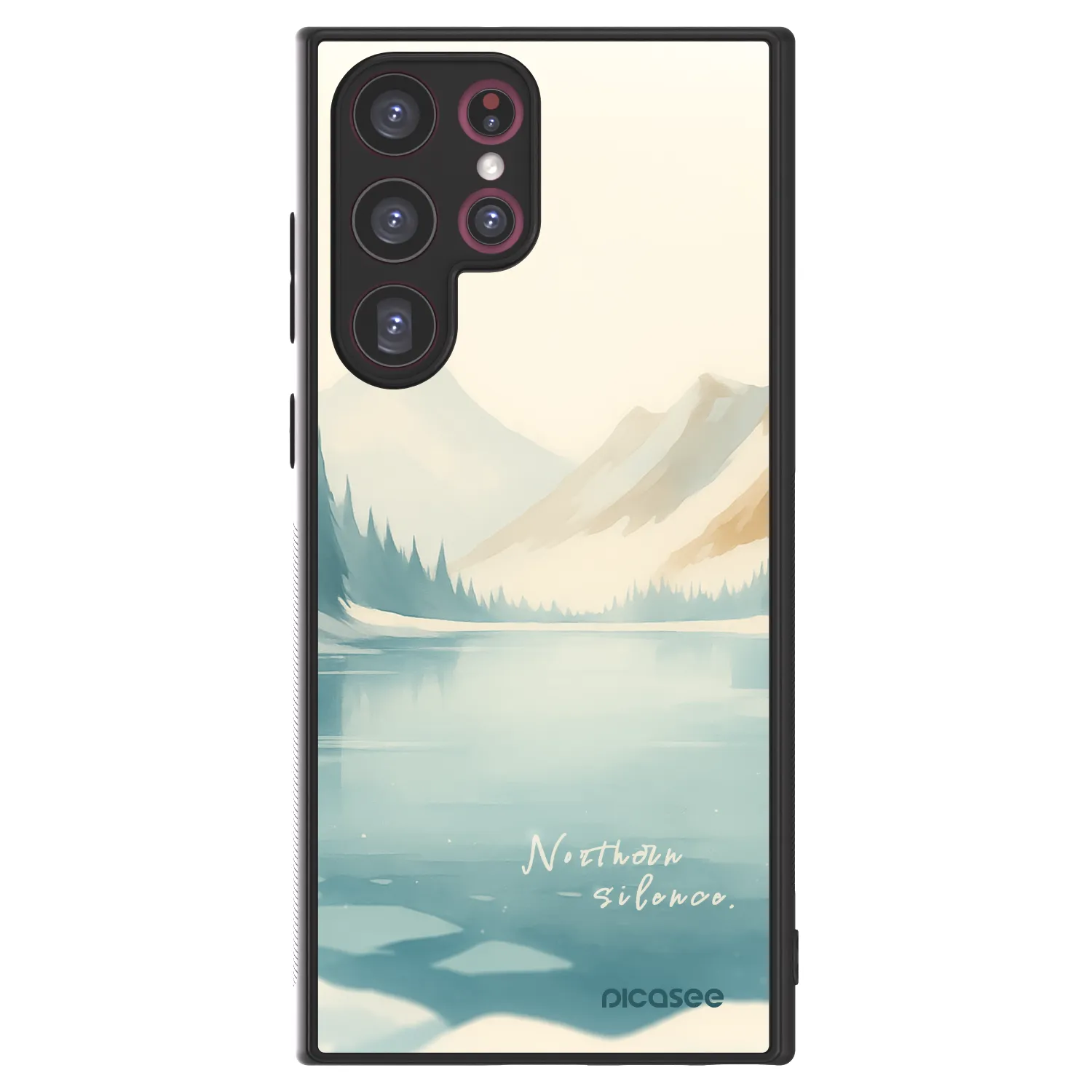 Picasee ULTIMATE CASE PowerShare za Samsung Galaxy S22 Ultra 5G - NOTHERN SILENCE