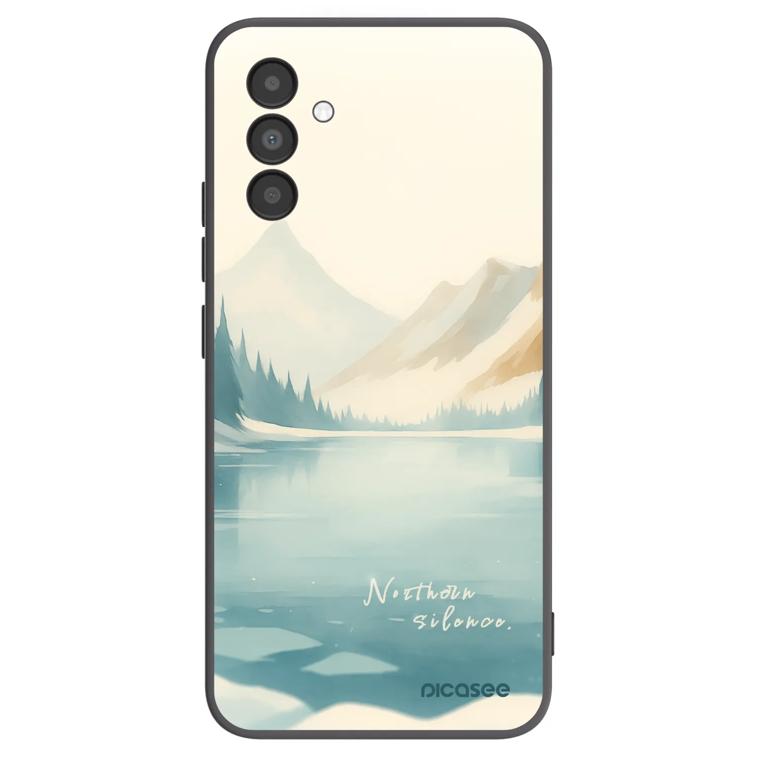 Picasee silikonski črni ovitek za Samsung Galaxy A04s A047F - NOTHERN SILENCE