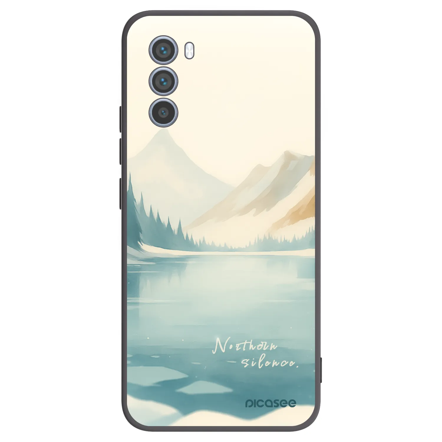Picasee silikonski črni ovitek za Motorola Moto G62 - NOTHERN SILENCE