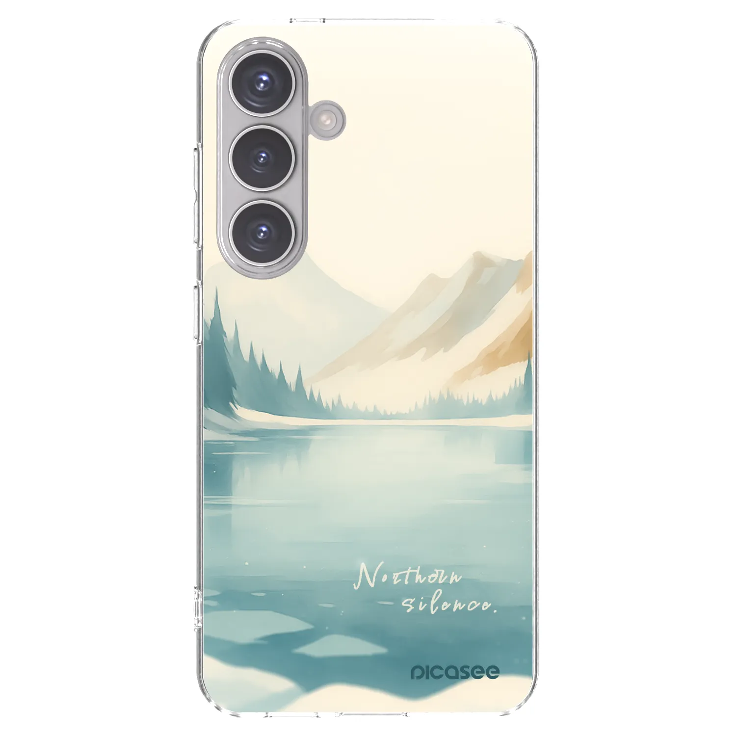 Picasee silikonski prozorni ovitek za Samsung Galaxy S24 S921B 5G - NOTHERN SILENCE