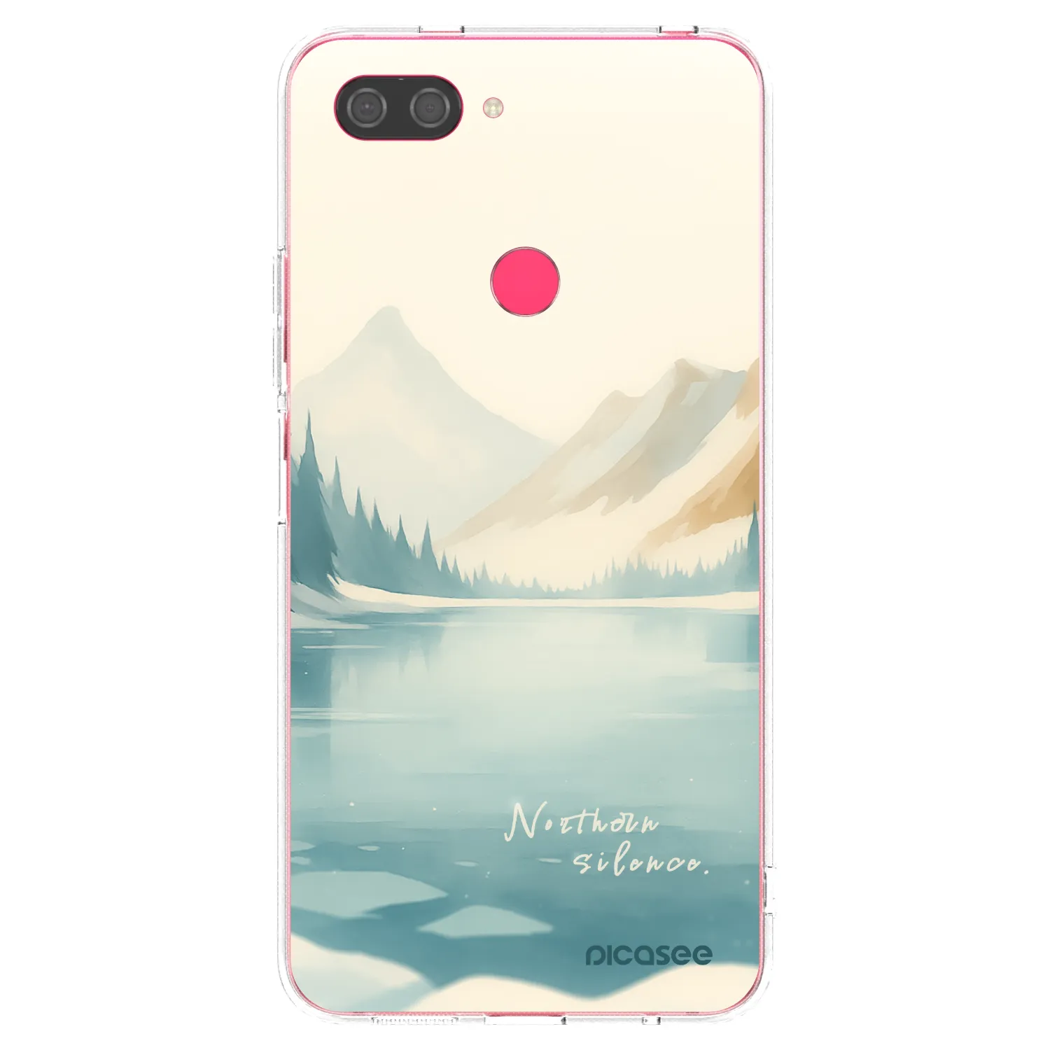 Picasee silikonski prozorni ovitek za Xiaomi Mi 8 Lite - NOTHERN SILENCE