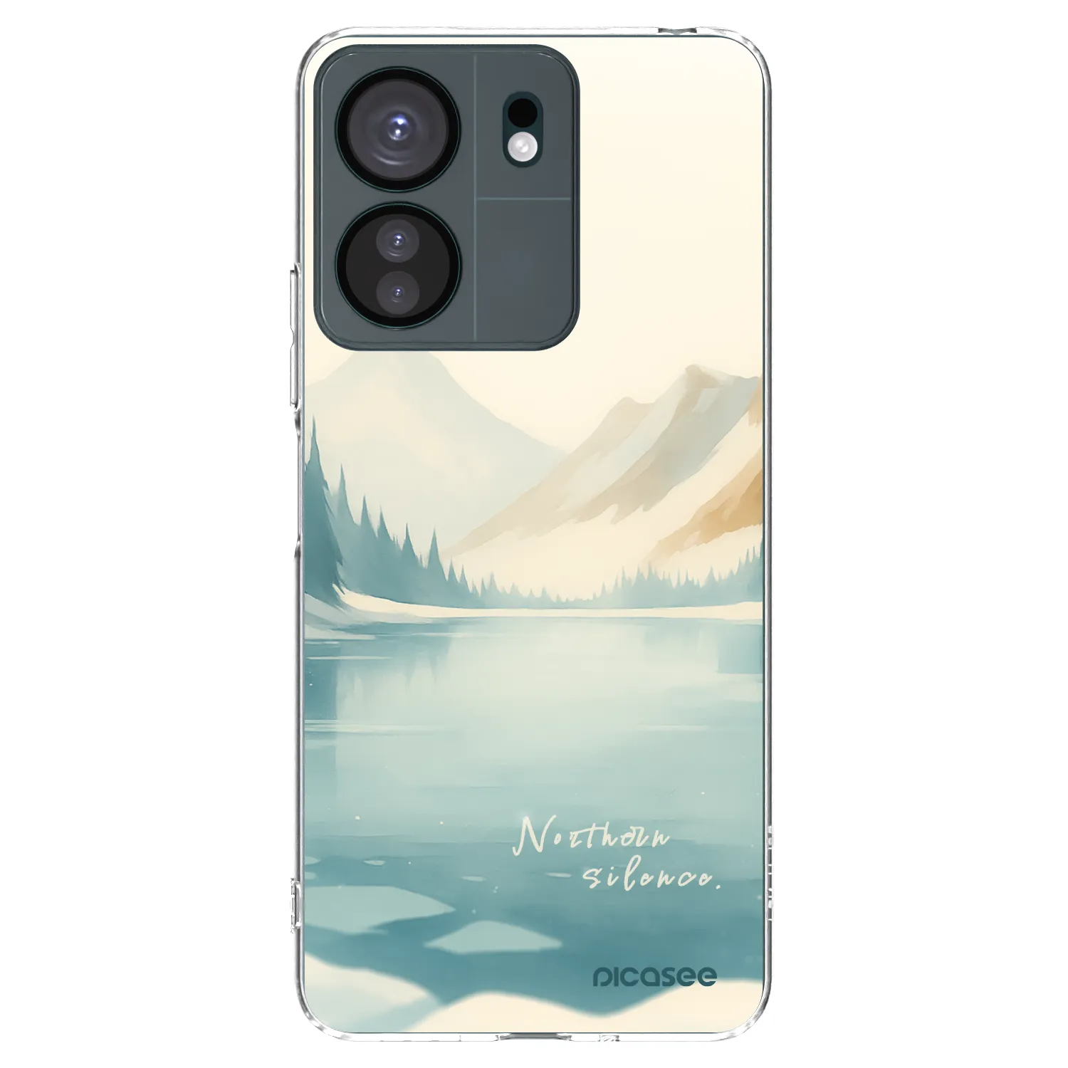 Picasee silikonski prozorni ovitek za Xiaomi Redmi 13C 4G - NOTHERN SILENCE