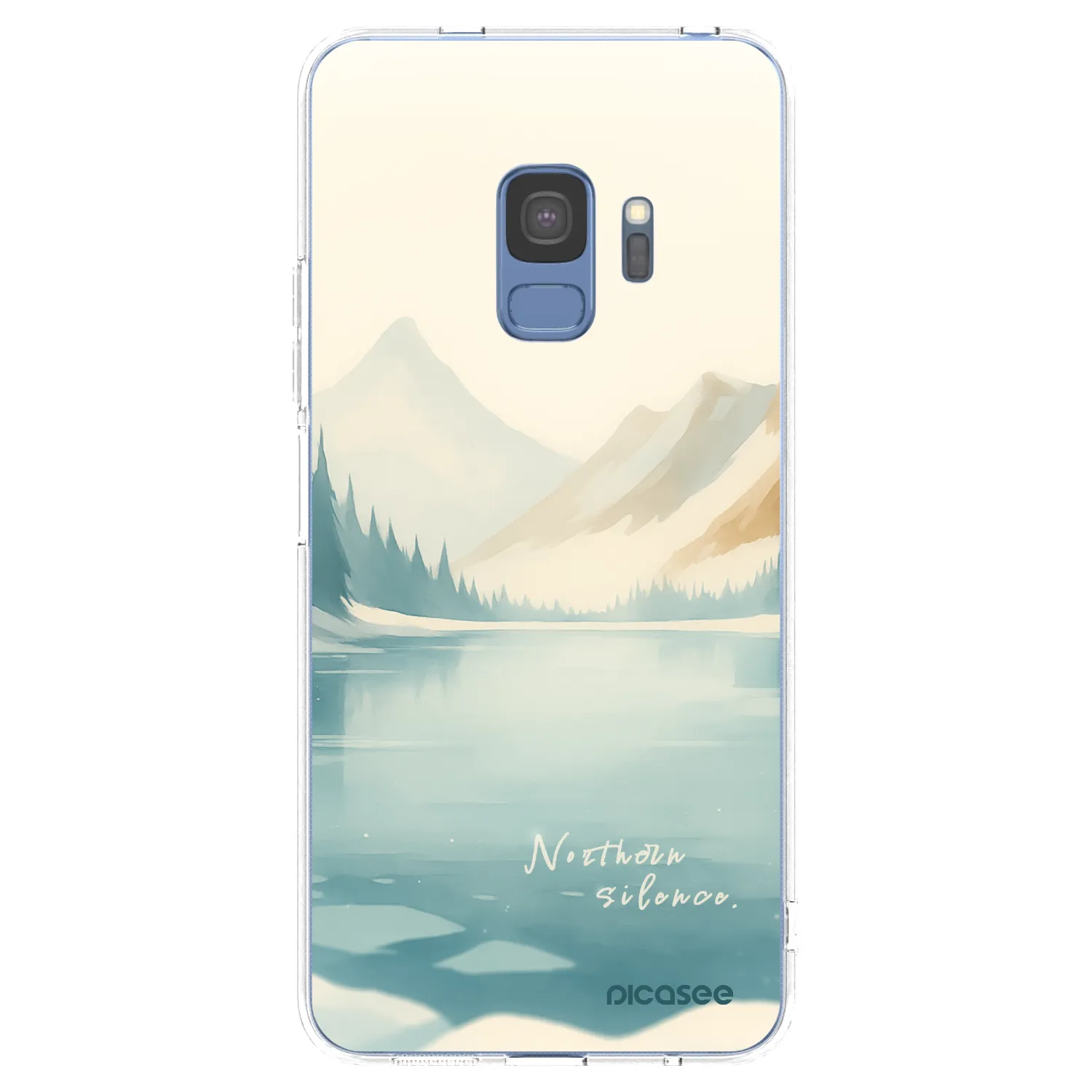 Picasee silikonski prozorni ovitek za Samsung Galaxy S9 G960F - NOTHERN SILENCE