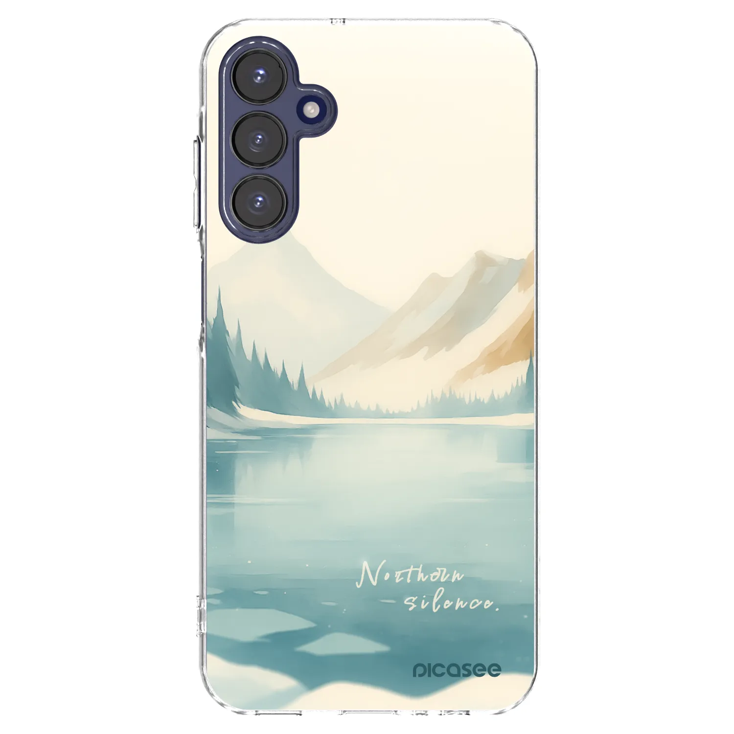 Picasee silikonski prozorni ovitek za Samsung Galaxy A15 A155F 4G - NOTHERN SILENCE