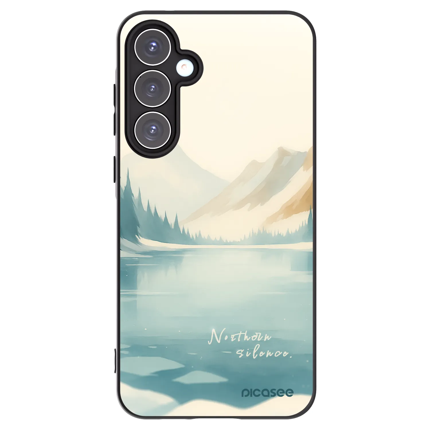 Picasee silikonski črni ovitek za Samsung Galaxy A55 5G A556B - NOTHERN SILENCE