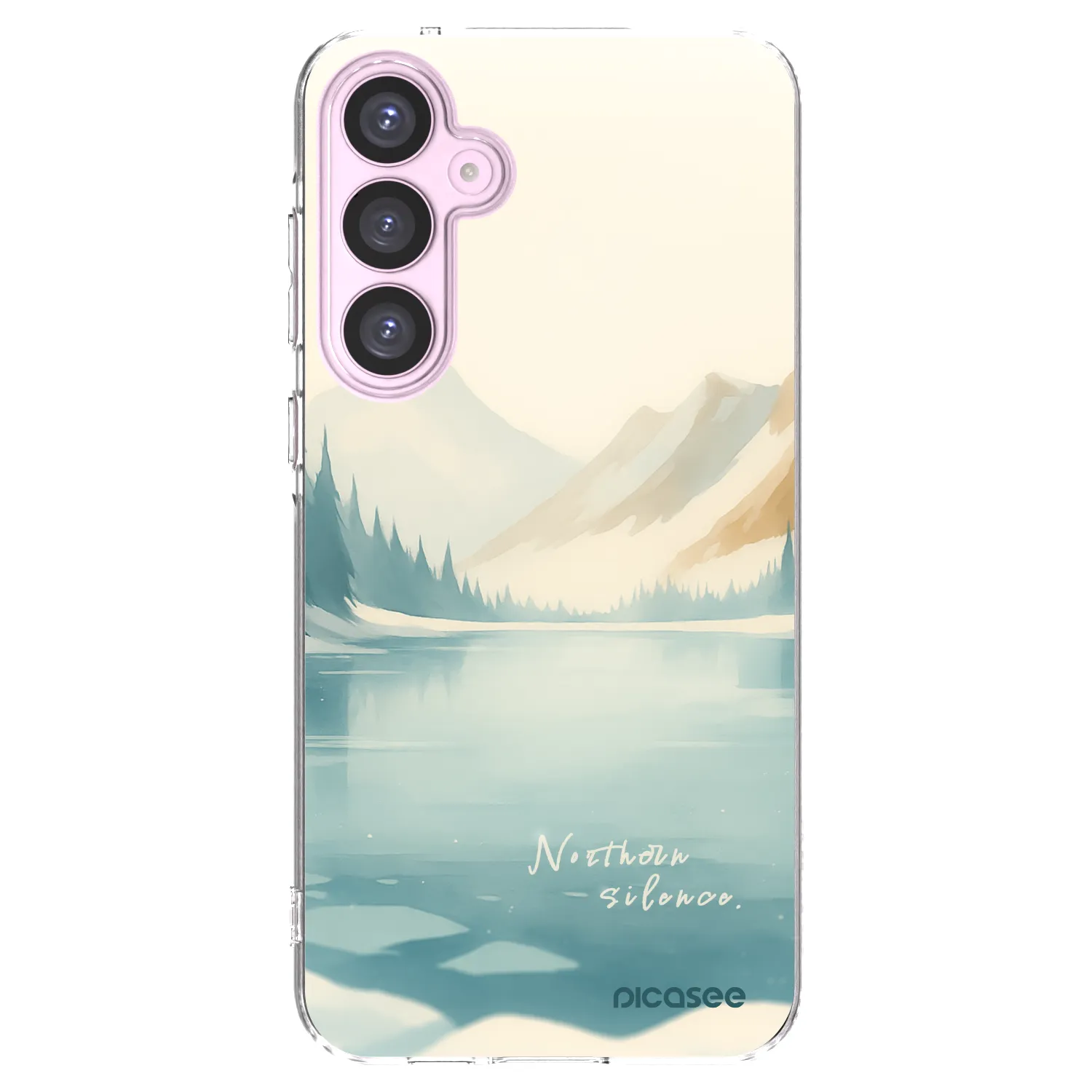 Picasee silikonski prozorni ovitek za Samsung Galaxy A55 5G A556B - NOTHERN SILENCE