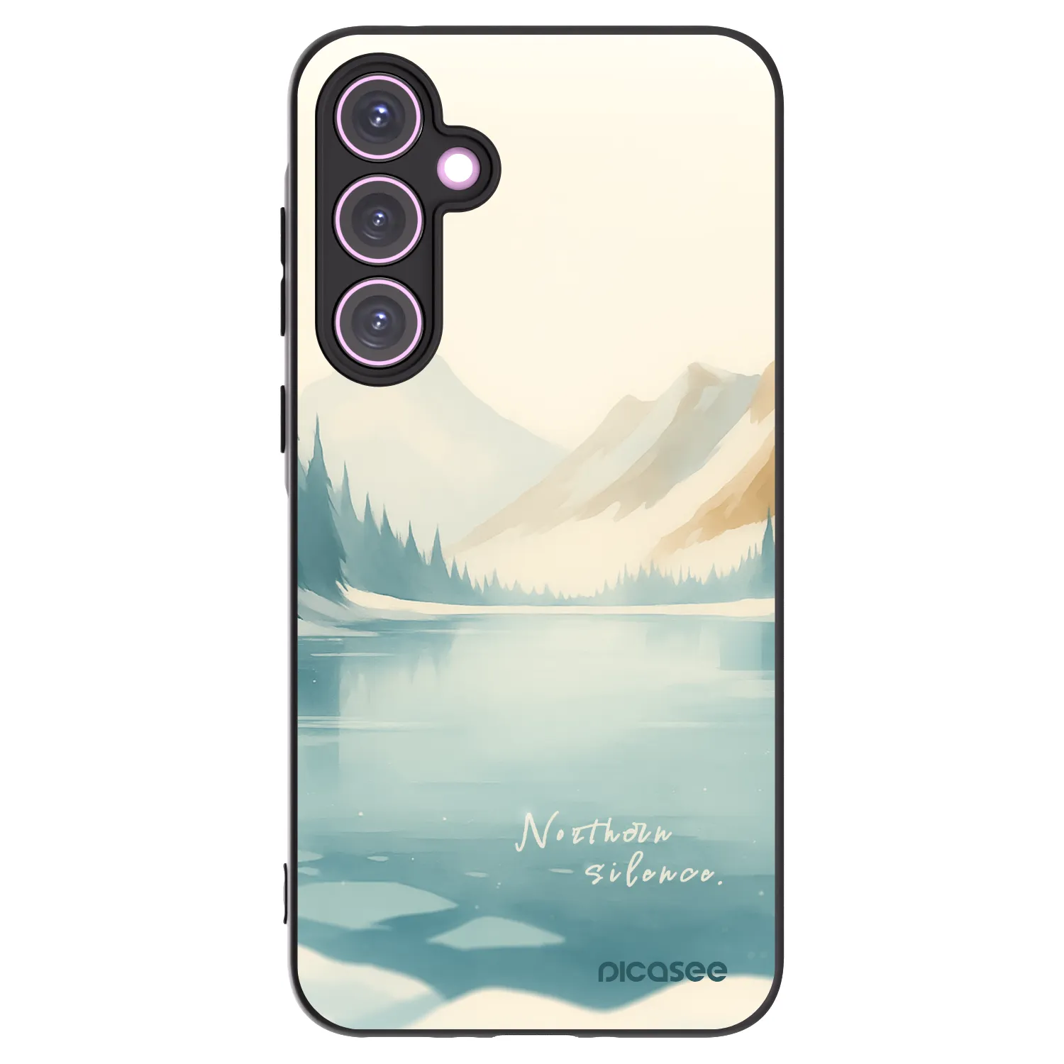 Picasee silikonski črni ovitek za Samsung Galaxy A35 5G A356B - NOTHERN SILENCE