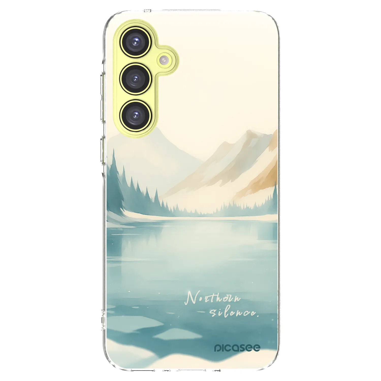 Picasee silikonski prozorni ovitek za Samsung Galaxy A35 5G A356B - NOTHERN SILENCE