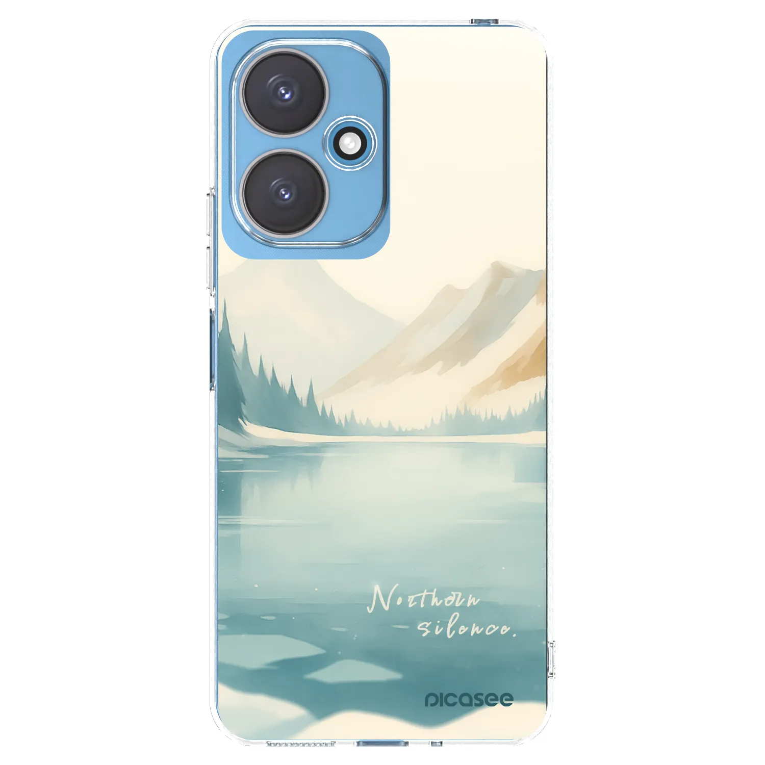 Picasee silikonski prozorni ovitek za Xiaomi Redmi 13C 5G - NOTHERN SILENCE