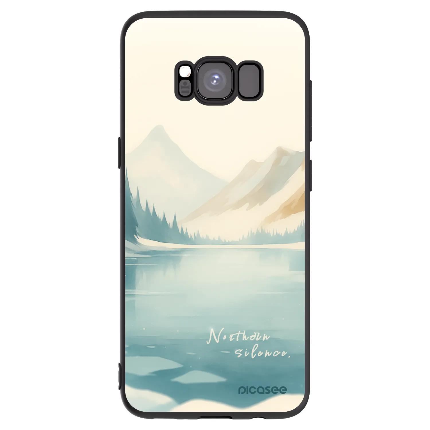 Picasee silikonski črni ovitek za Samsung Galaxy A73 5G - NOTHERN SILENCE