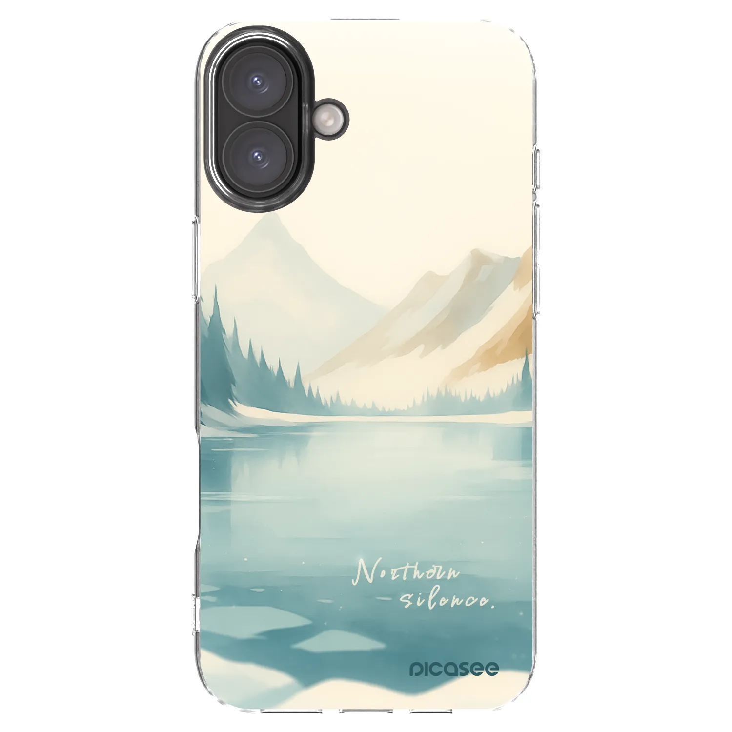 Picasee silikonski prozorni ovitek za Apple iPhone 16 Plus - NOTHERN SILENCE