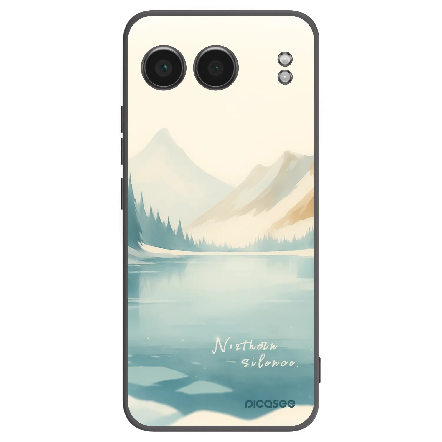 Picasee silikonski črni ovitek za OnePlus Nord 4 - NOTHERN SILENCE