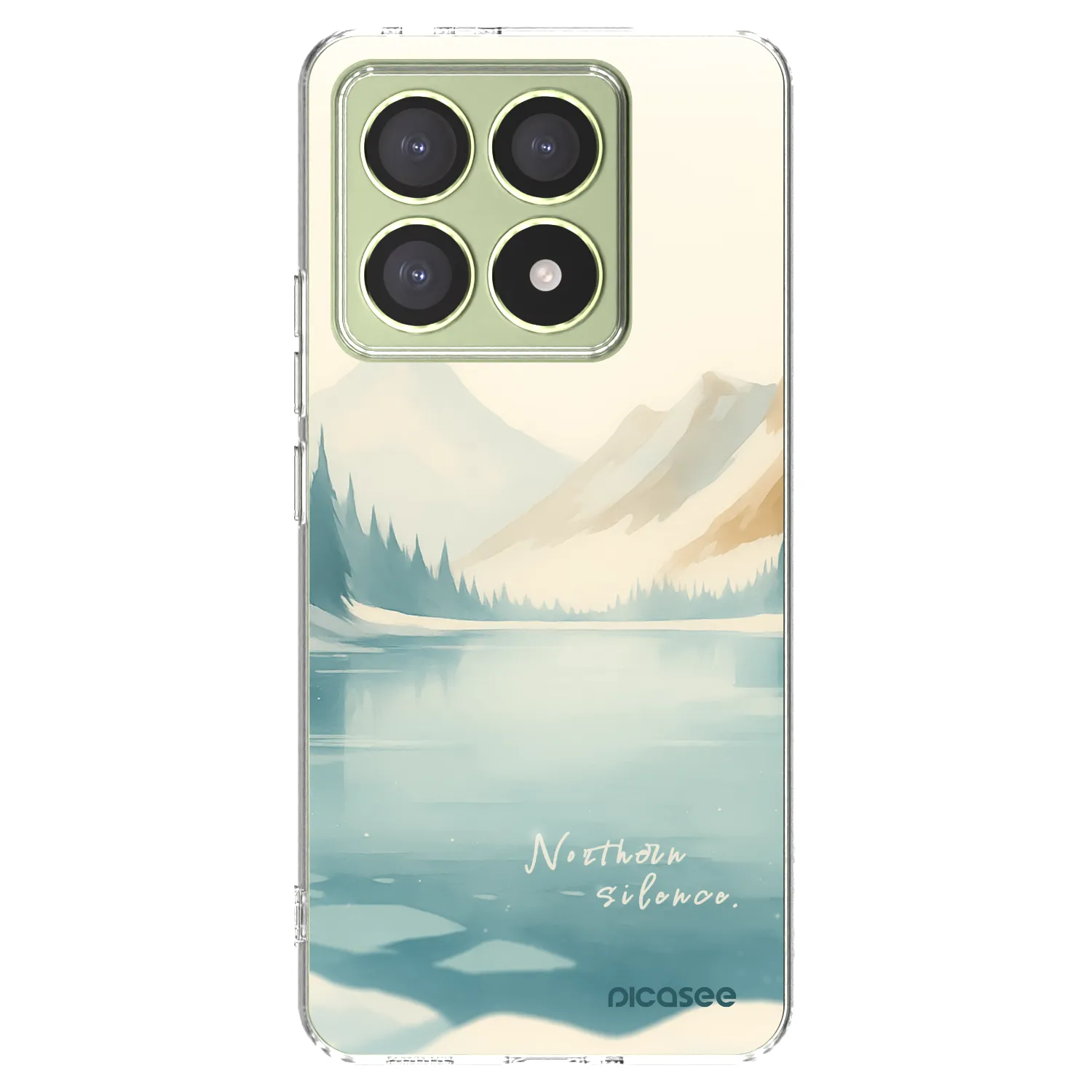 Picasee silikonski prozorni ovitek za Xiaomi 14T - NOTHERN SILENCE