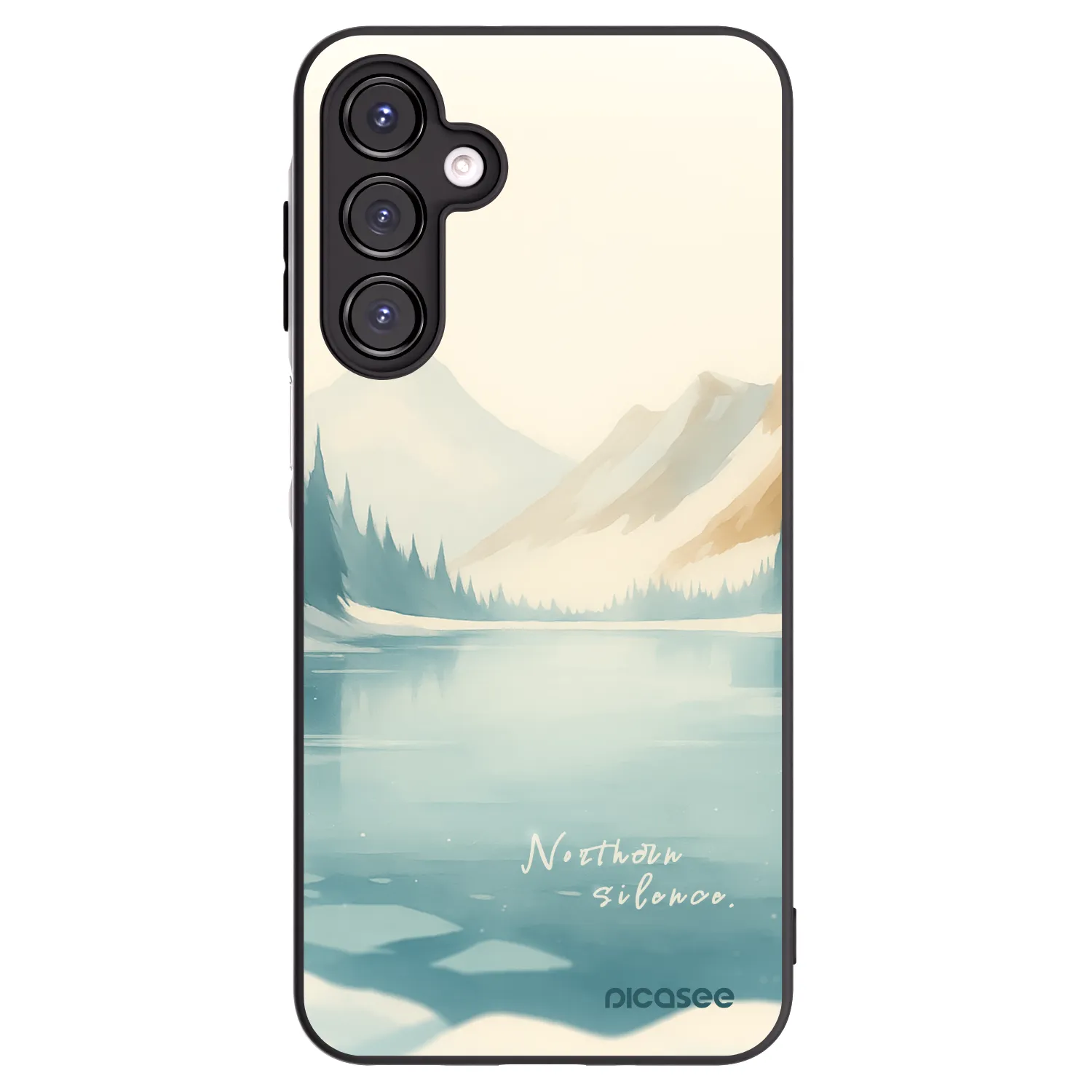 Picasee silikonski črni ovitek za Samsung Galaxy A16 5G - NOTHERN SILENCE