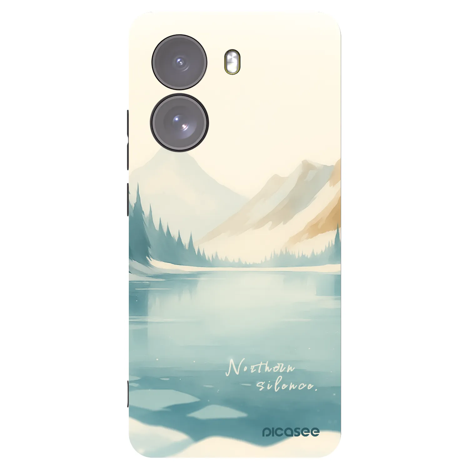 Picasee silikonski črni ovitek za Xiaomi Poco X7 - NOTHERN SILENCE