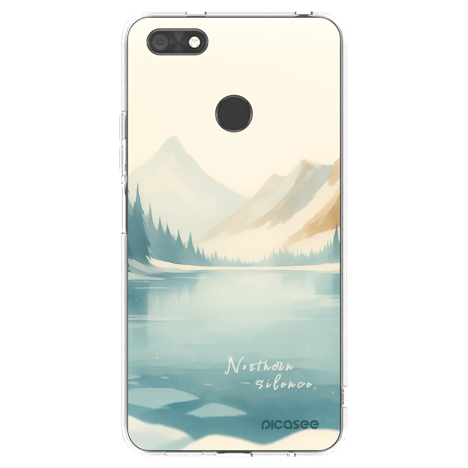 Picasee silikonski prozorni ovitek za Huawei P9 Lite Mini - NOTHERN SILENCE