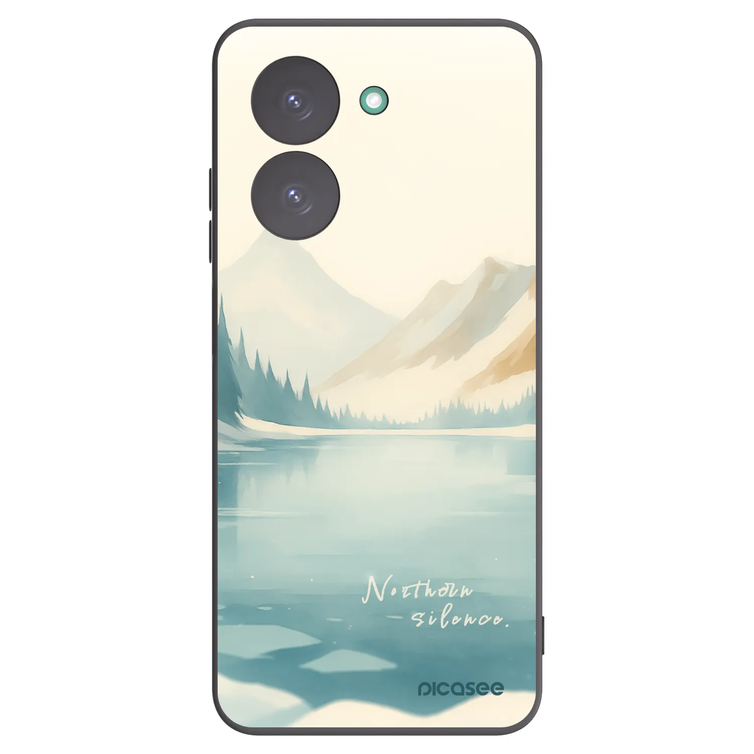 Picasee silikonski črni ovitek za Xiaomi Redmi A5 - NOTHERN SILENCE