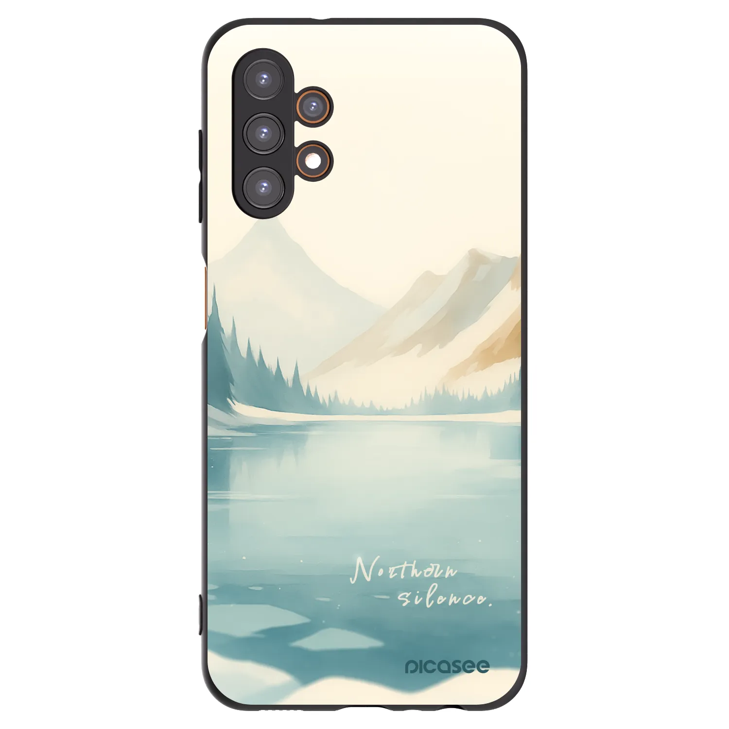 Picasee silikonski črni ovitek za Samsung Galaxy A13 5G - NOTHERN SILENCE