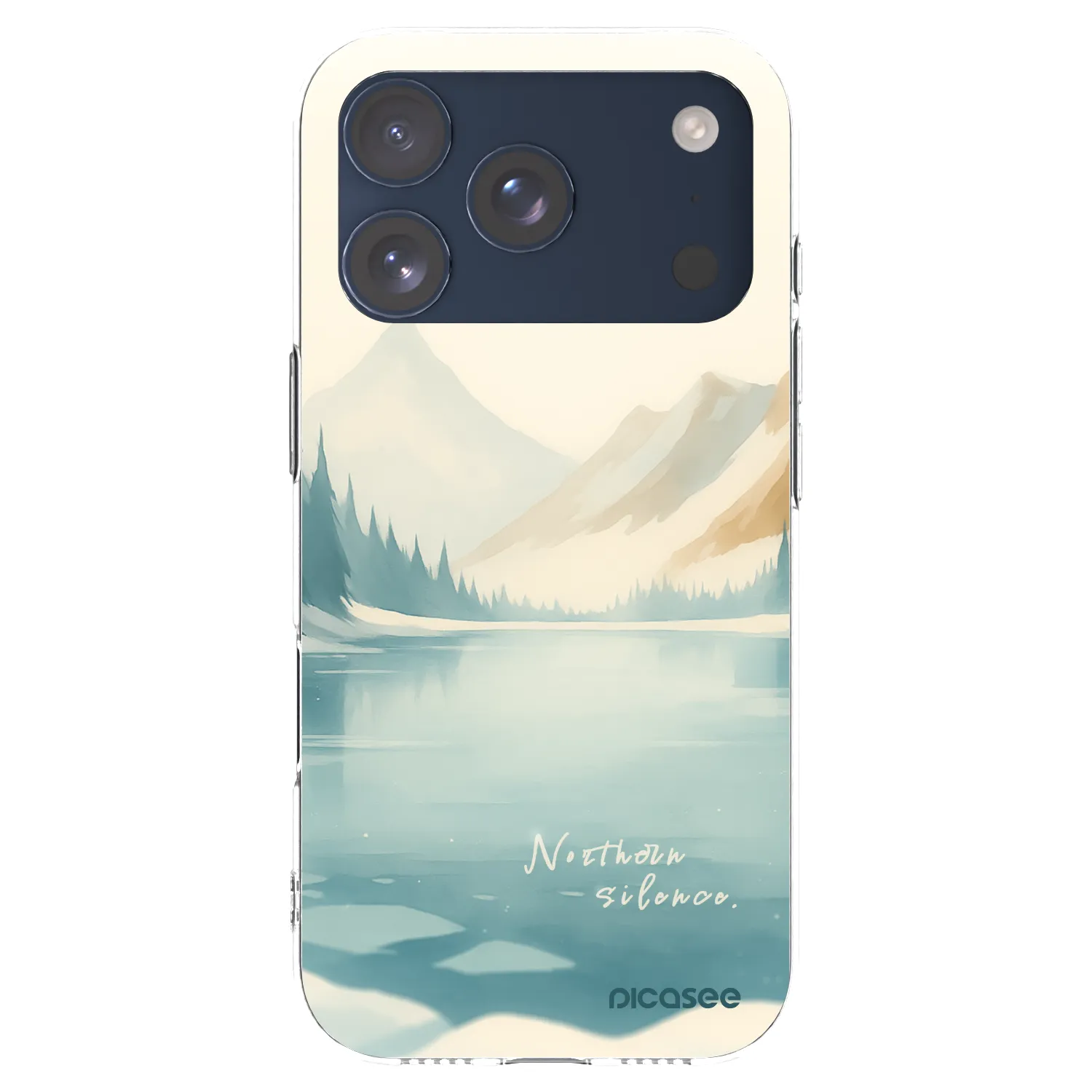 Picasee silikonski prozorni ovitek za Apple iPhone 17 Pro - NOTHERN SILENCE