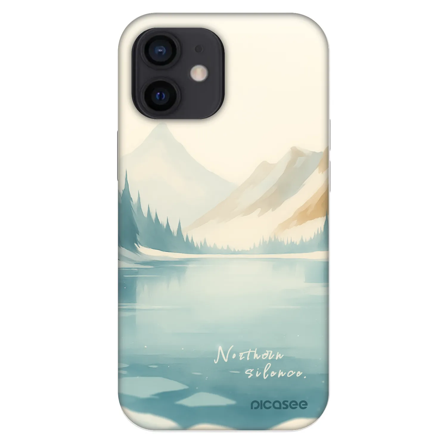 Picasee Fashion Case za Apple iPhone 12 mini - NOTHERN SILENCE