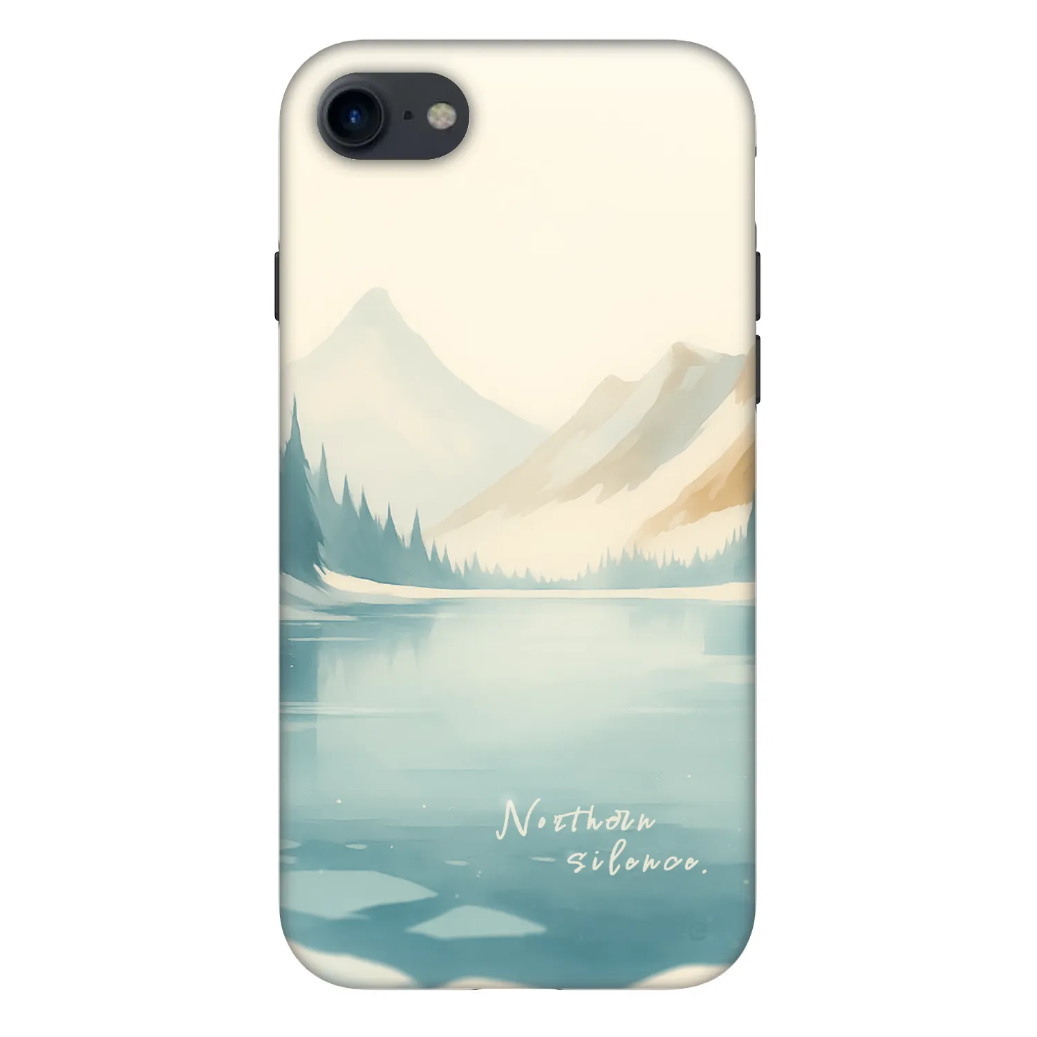 Picasee Fashion Case za Apple iPhone 7 - NOTHERN SILENCE