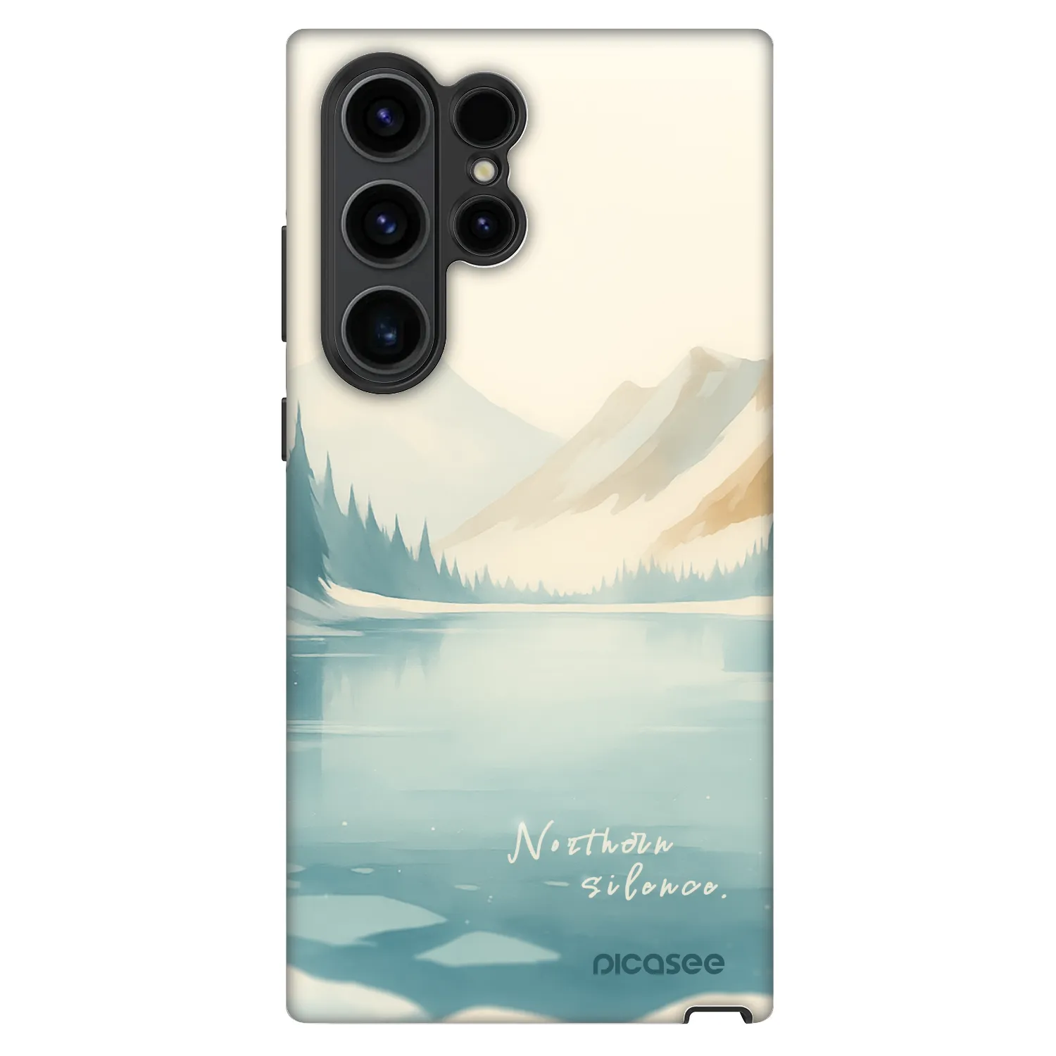 Picasee Fashion Case za Samsung Galaxy S23 Ultra 5G - NOTHERN SILENCE