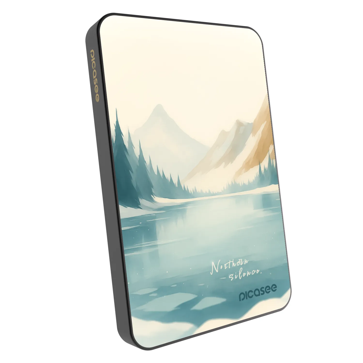 Picasee Prenosna baterija z MagSafe 5 000 mAh Siva - NOTHERN SILENCE