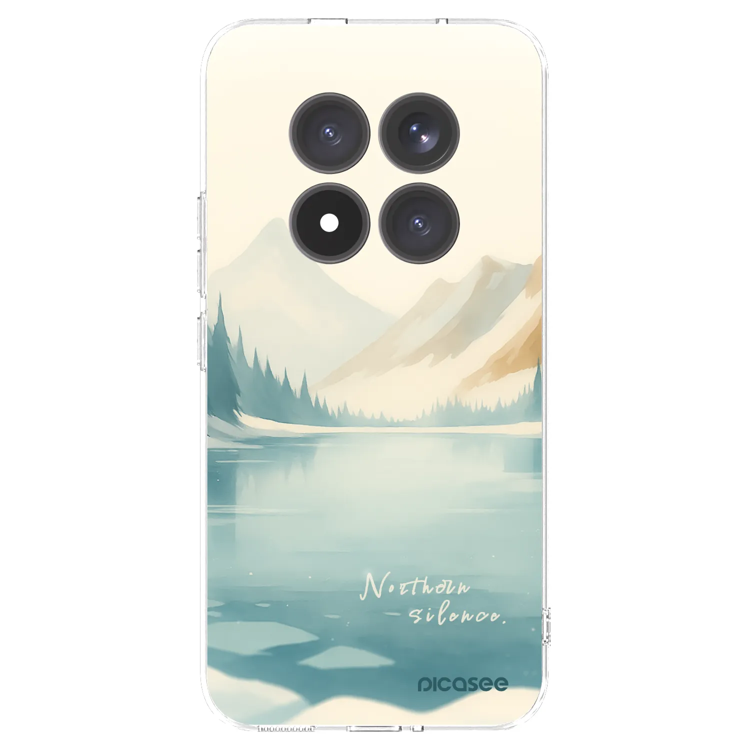Picasee silikonski prozorni ovitek za Xiaomi Redmi Note 15 Pro+ - NOTHERN SILENCE