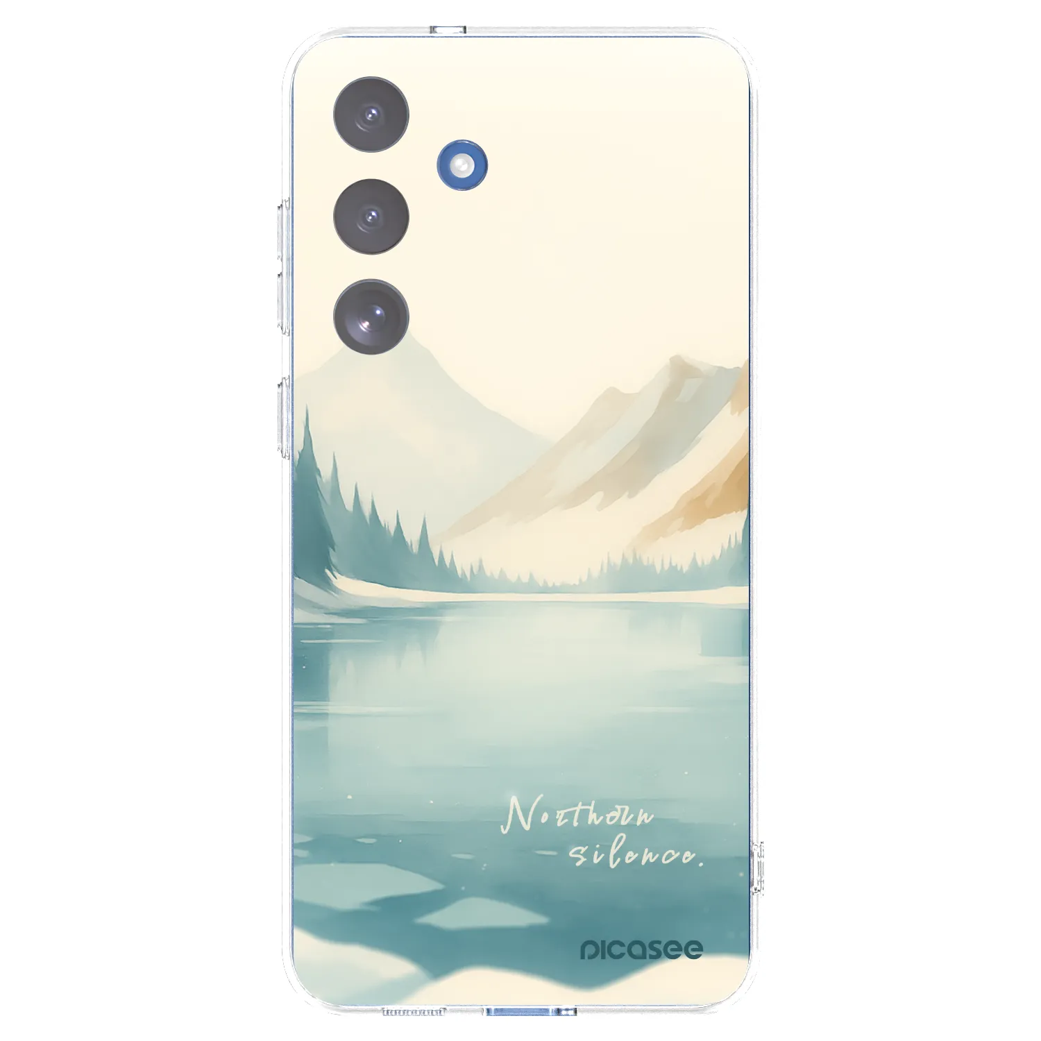 Picasee silikonski prozorni ovitek za Samsung Galaxy S25 FE 5G - NOTHERN SILENCE