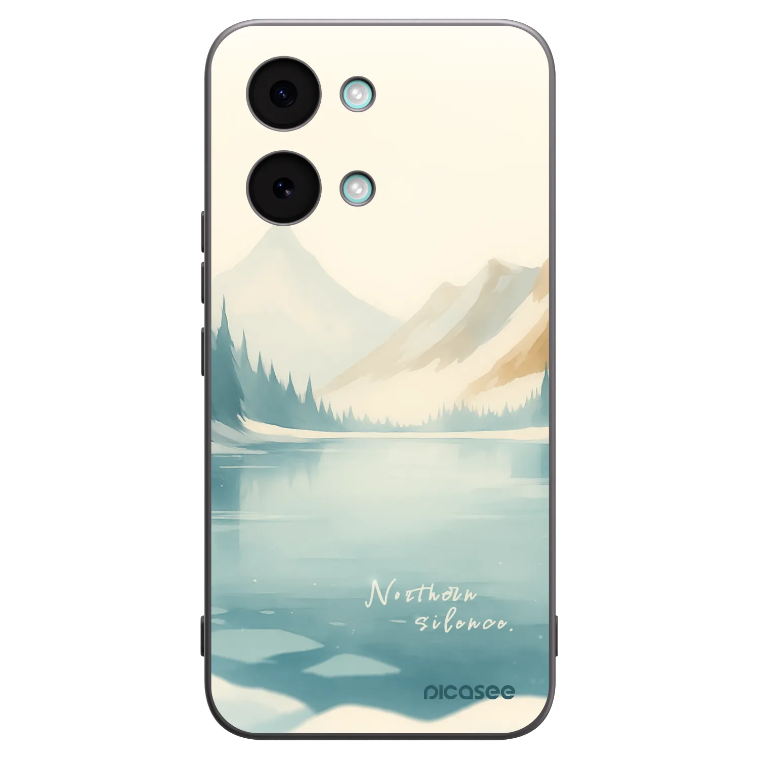 Picasee silikonski črni ovitek za Xiaomi Poco X8 Pro Max - NOTHERN SILENCE