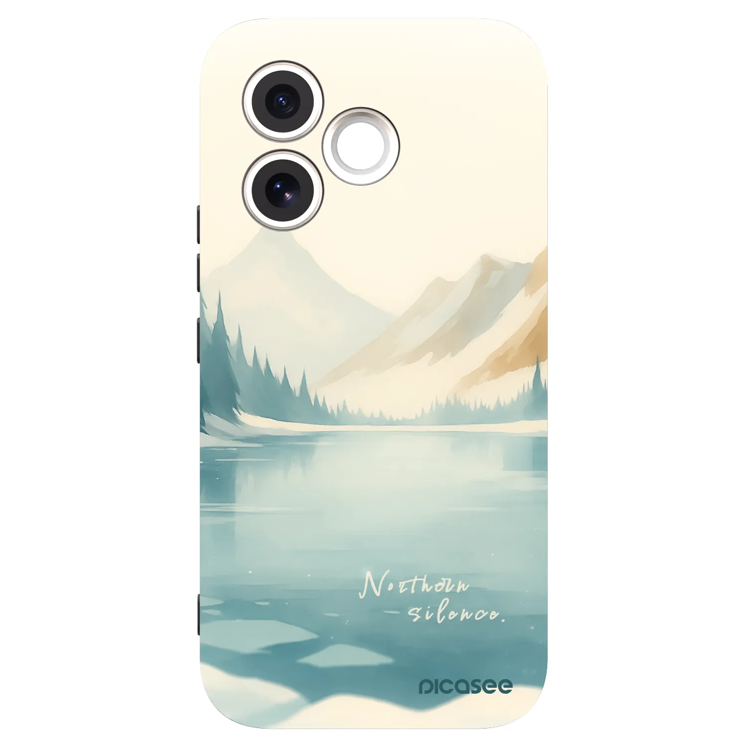 Picasee silikonski črni ovitek za Honor 600 Lite - NOTHERN SILENCE