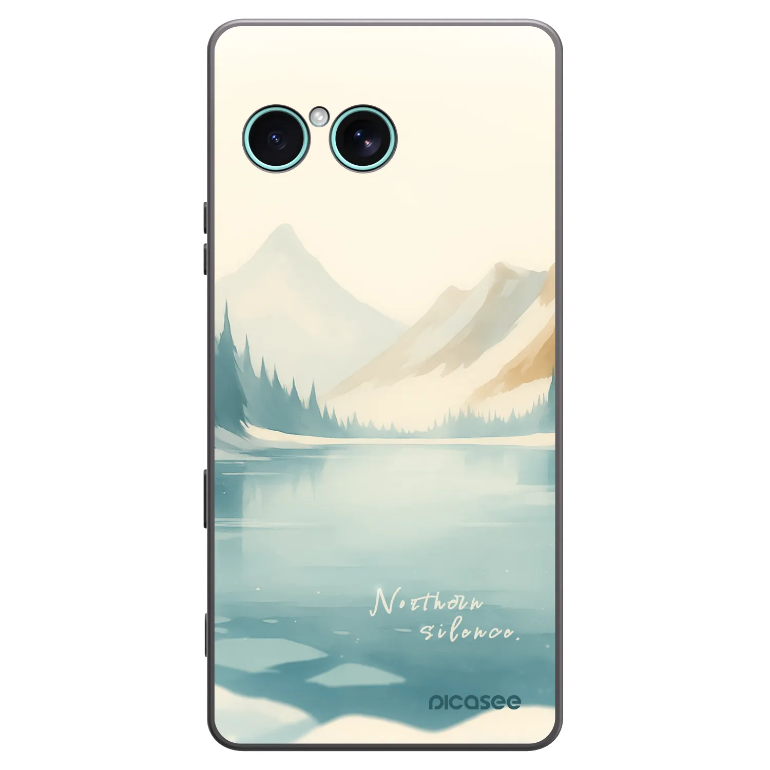 Picasee silikonski črni ovitek za Sony Xperia 10 VII - NOTHERN SILENCE