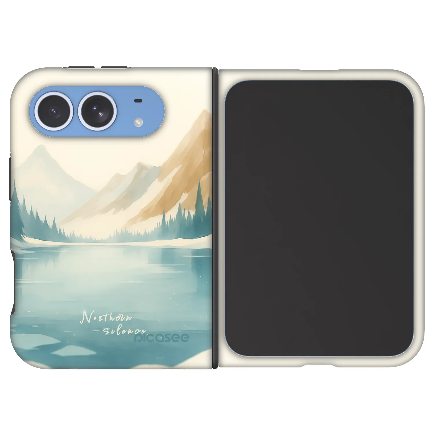 Picasee Fashion Case MagSafe za Apple iPhone Duo - NOTHERN SILENCE