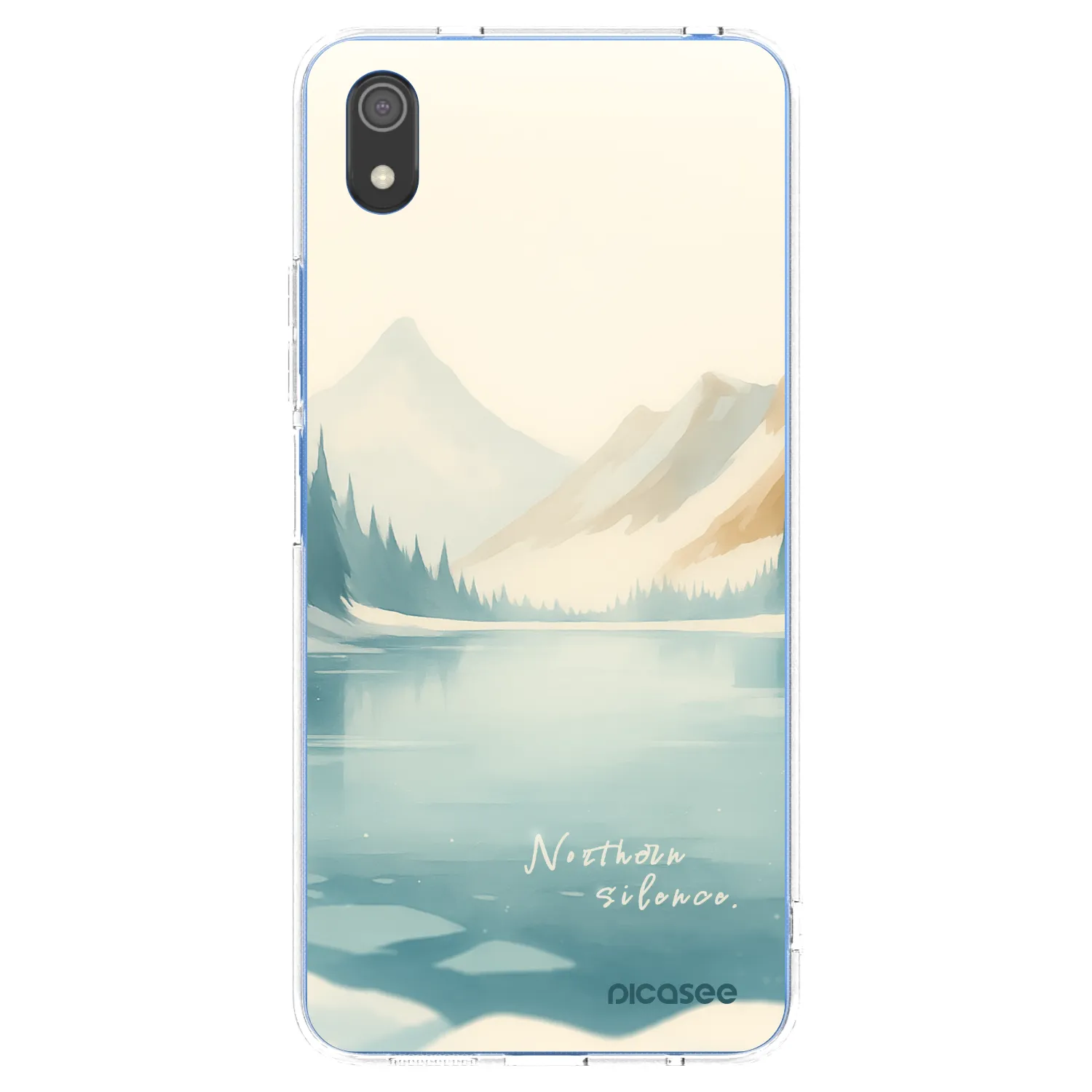 Picasee silikonski prozorni ovitek za Xiaomi Redmi 7A - NOTHERN SILENCE