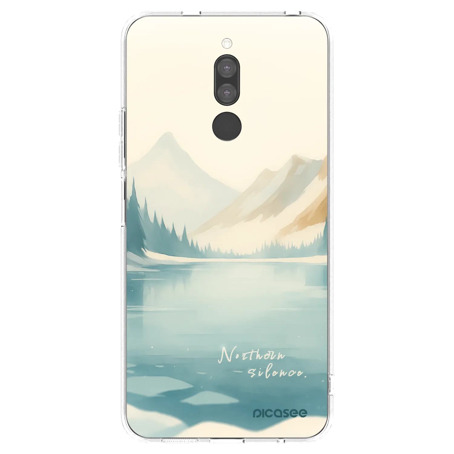 Picasee silikonski prozorni ovitek za Xiaomi Redmi 8 - NOTHERN SILENCE