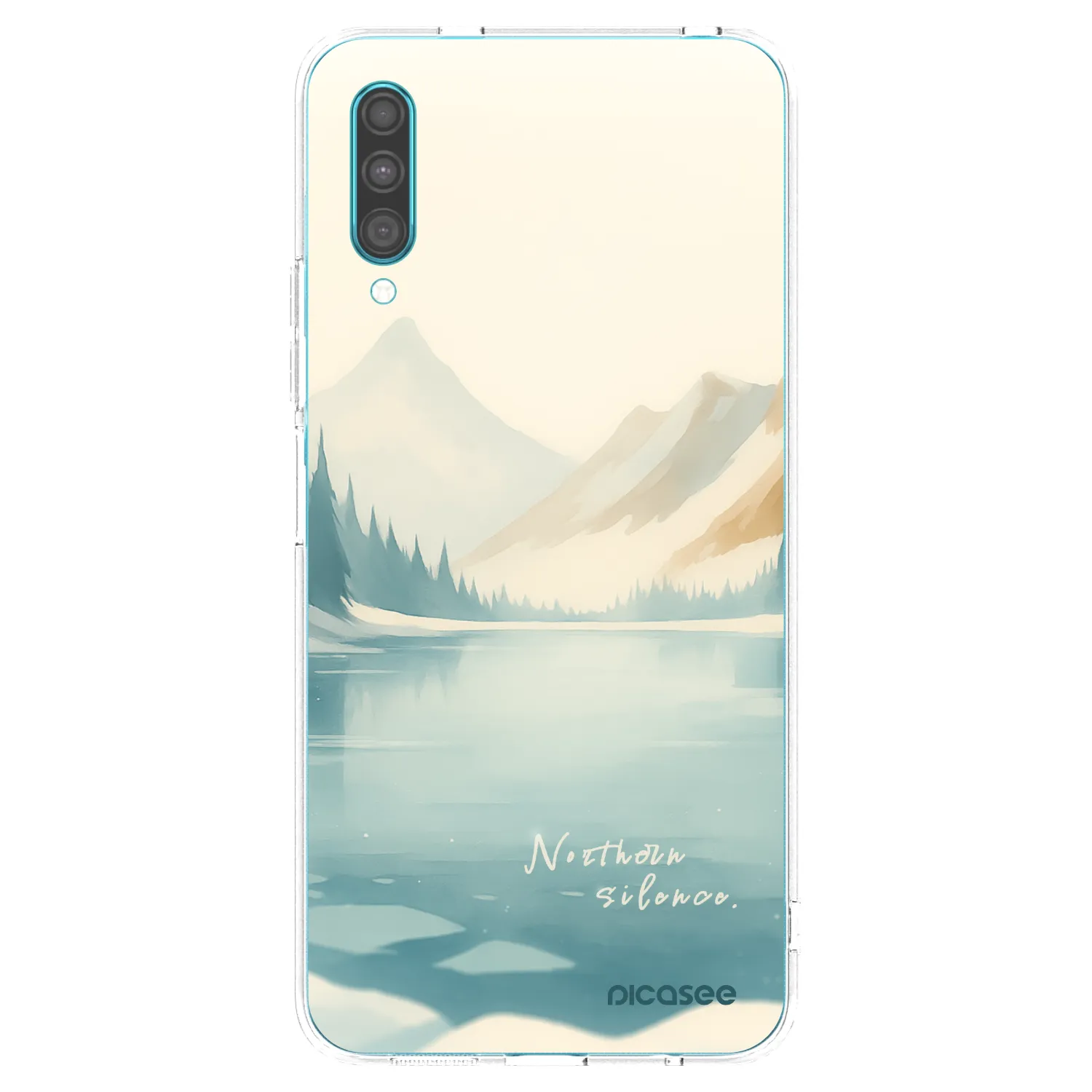 Picasee silikonski prozorni ovitek za Samsung Galaxy A30s A307F - NOTHERN SILENCE