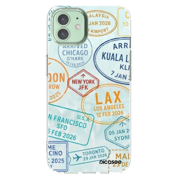 Picasee silikonski prozorni ovitek za Apple iPhone 12 Pro - PASSPORT EDITION