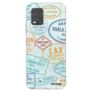 Picasee silikonski prozorni ovitek za Xiaomi Mi 10 Lite - PASSPORT EDITION