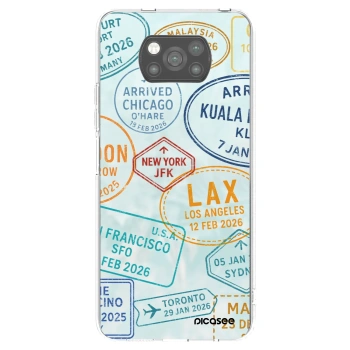 Picasee silikonski črni ovitek za Xiaomi Poco X3 Pro - PASSPORT EDITION