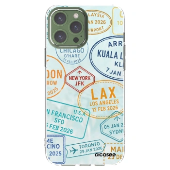 Picasee silikonski prozorni ovitek za Apple iPhone 13 Pro Max - PASSPORT EDITION