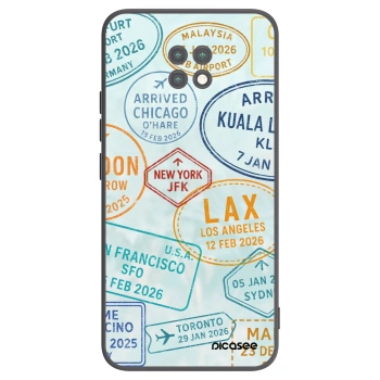 Picasee silikonski črni ovitek za Xiaomi Redmi Note 9T - PASSPORT EDITION