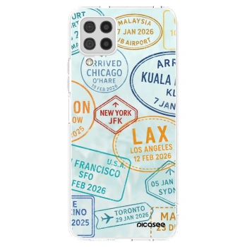 Picasee silikonski prozorni ovitek za Samsung Galaxy A22 A225F 4G - PASSPORT EDITION