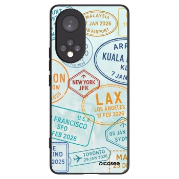Picasee silikonski črni ovitek za Honor 50 5G - PASSPORT EDITION