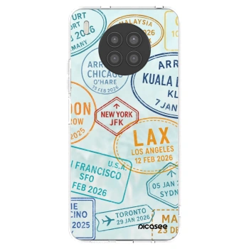 Picasee silikonski prozorni ovitek za Huawei Nova 8i - PASSPORT EDITION