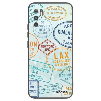 Picasee silikonski črni ovitek za Xiaomi Poco M3 Pro 5G - PASSPORT EDITION