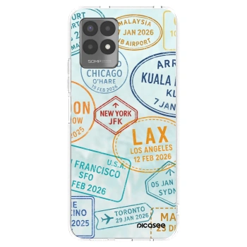 Picasee silikonski prozorni ovitek za Realme 8i - PASSPORT EDITION