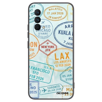 Picasee silikonski črni ovitek za Realme GT Master Edition 5G - PASSPORT EDITION
