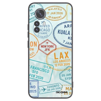 Picasee silikonski črni ovitek za Xiaomi 12 Pro - PASSPORT EDITION