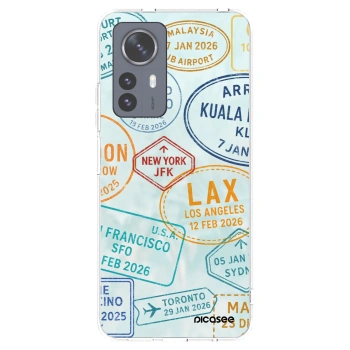 Picasee silikonski prozorni ovitek za Xiaomi 12 Pro - PASSPORT EDITION