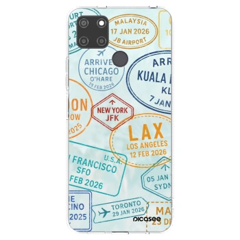 Picasee silikonski prozorni ovitek za Realme C21Y - PASSPORT EDITION